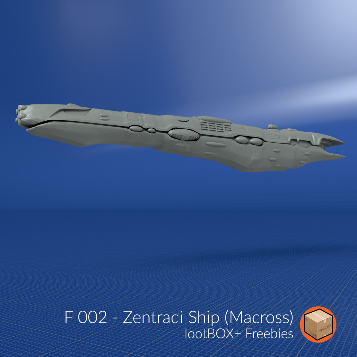 F 002 - ZENTRADI SHIP (MACROSS)