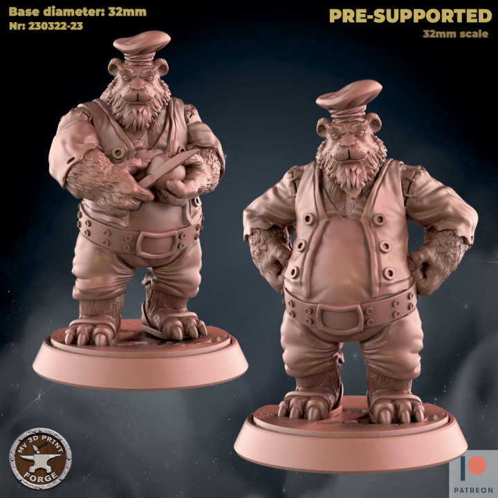 Panda Cook InnKeeper Two Models image