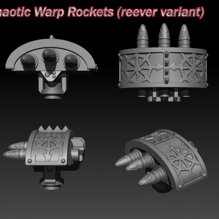 EPIC CHAOTIC WARP ROCKET RACK (REEVER VARIANT) image