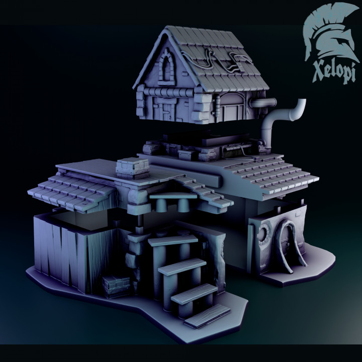 Stylized house image