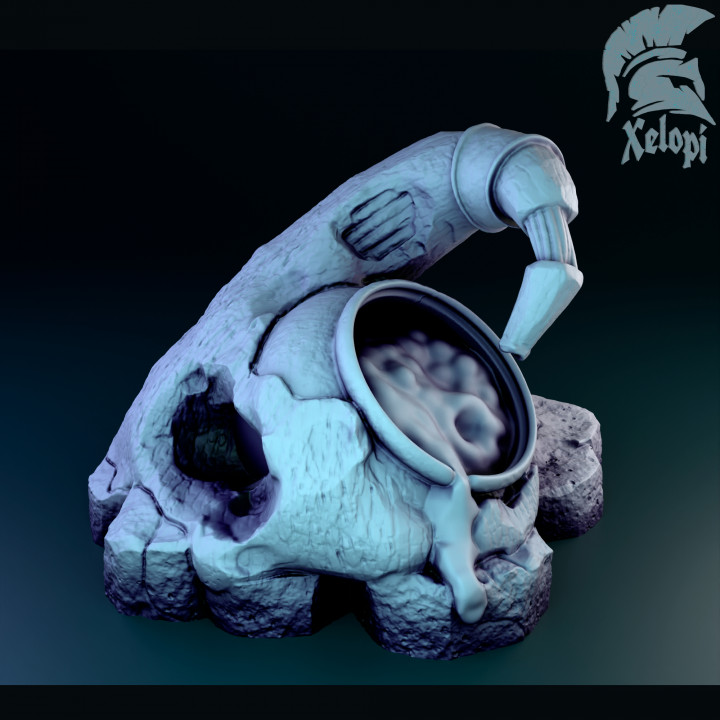 Cauldron with potion