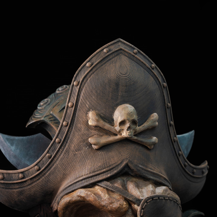 Pirate Skull Sigil Door Knocker image