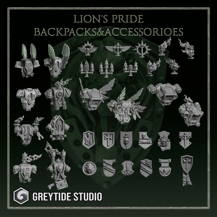 Lion´s Pride space warriors upgrade kit image