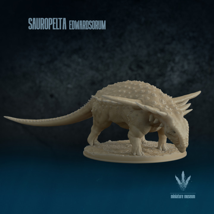 Sauropelta edwarsorum : The Armored Dinosaur image