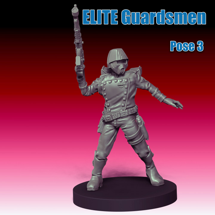 Elite 'Cartoon' Guardsmen Squad image