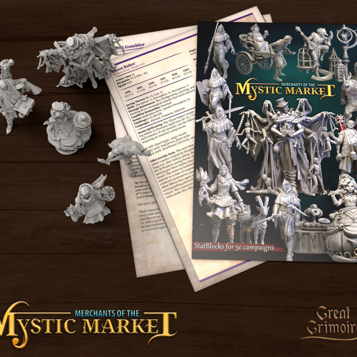 Merchants of the Mystic Market image