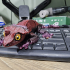 Crested Gecko Articulated Toy, Snap-Fit Head, Cute Flexi print image