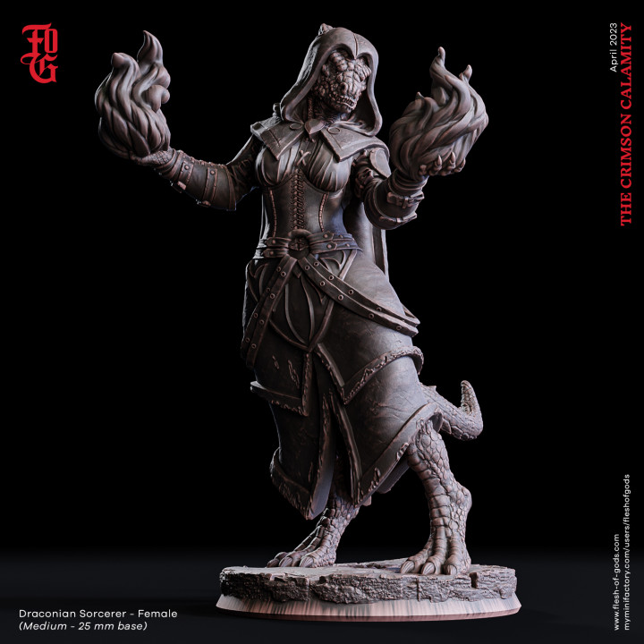 Draconian Sorcerer - Female Version