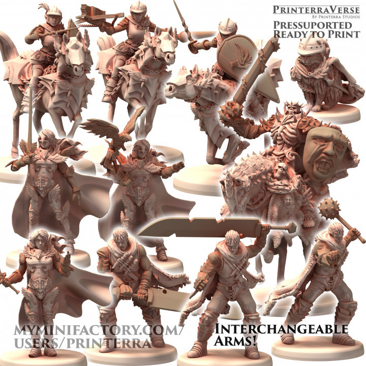 022 FANTASIA Berserker Fantasy Knights Undead and Holy Gutsy Armored and Horse Rider Female Knight image