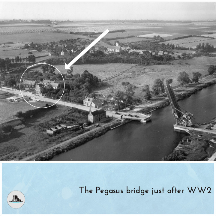 La Chaumière farmhouse (Pegasus Bridge, Normandy) (22) - World War Two Second WWII Bocage D-Day Operation Overlord Western US image
