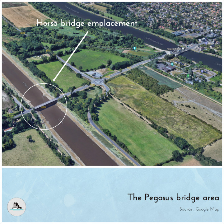 Horsa Bridge (Pegasus Bridge, Normandy) - World War Two Second WWII Bocage D-Day Operation Overlord Western US image
