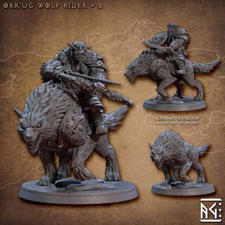 Nomad Orr'ugs Wolf Riders (Nomad Orr'ugs) image