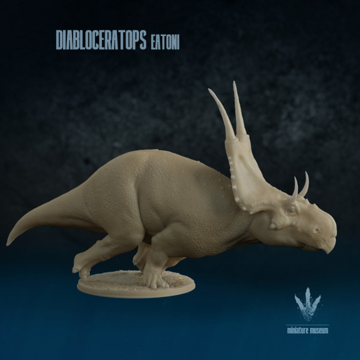 Diabloceratops eatoni : Running