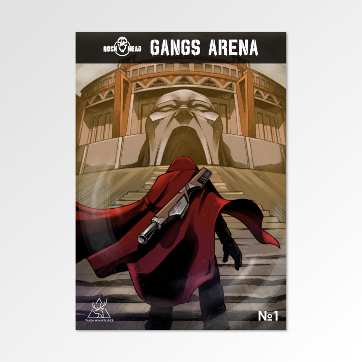 Issue #1 Gangs Arena's Cover