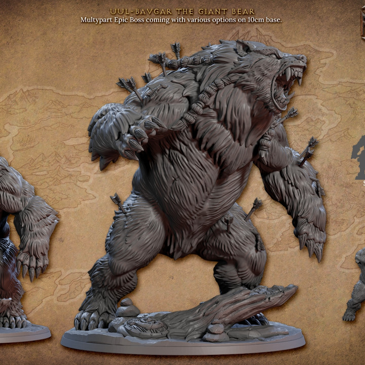 Uul-Bavgar the Giant Bear (Nomad Orr'ugs)