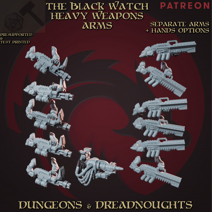 The Black Watch - Anti-Magic Marines - 5e Stats image