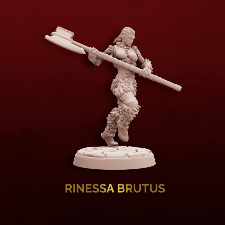 Rinessa Brutus - Human Barbarian