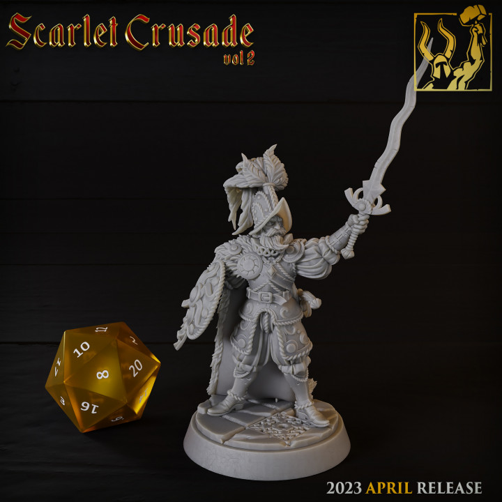 TitanForge Miniatures - April 23 Release - Scarlet Crusade vol2 image