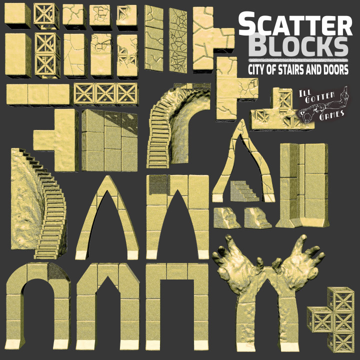ScatterBlocks: City of Stairs and Doors's Cover