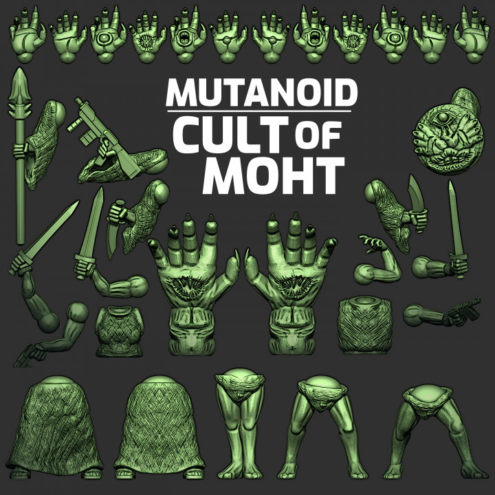 Mutanoid: Cult of Moht's Cover