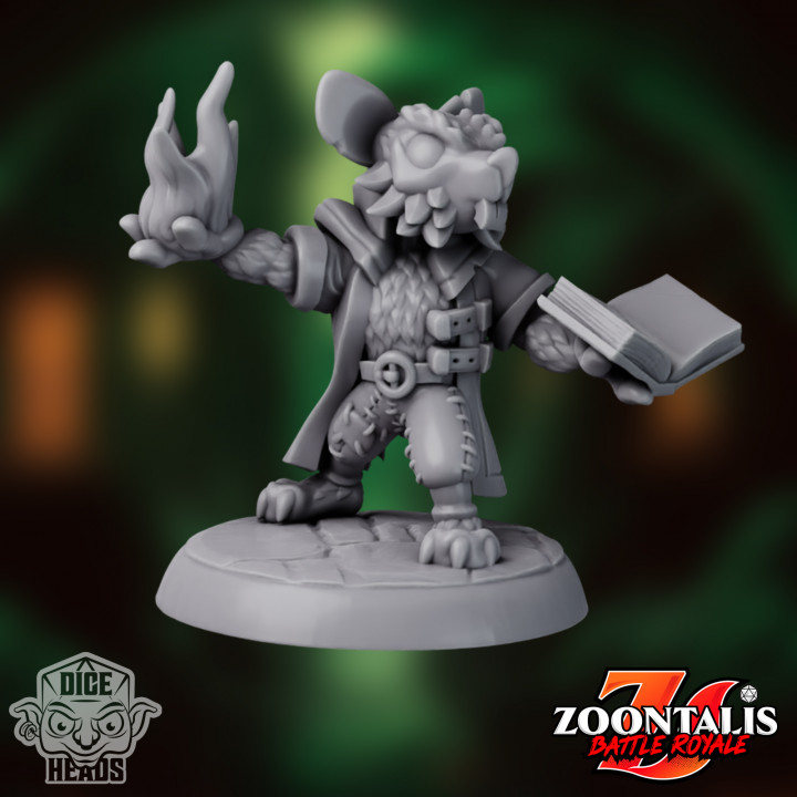 Rat Wizard (pre-supported included)