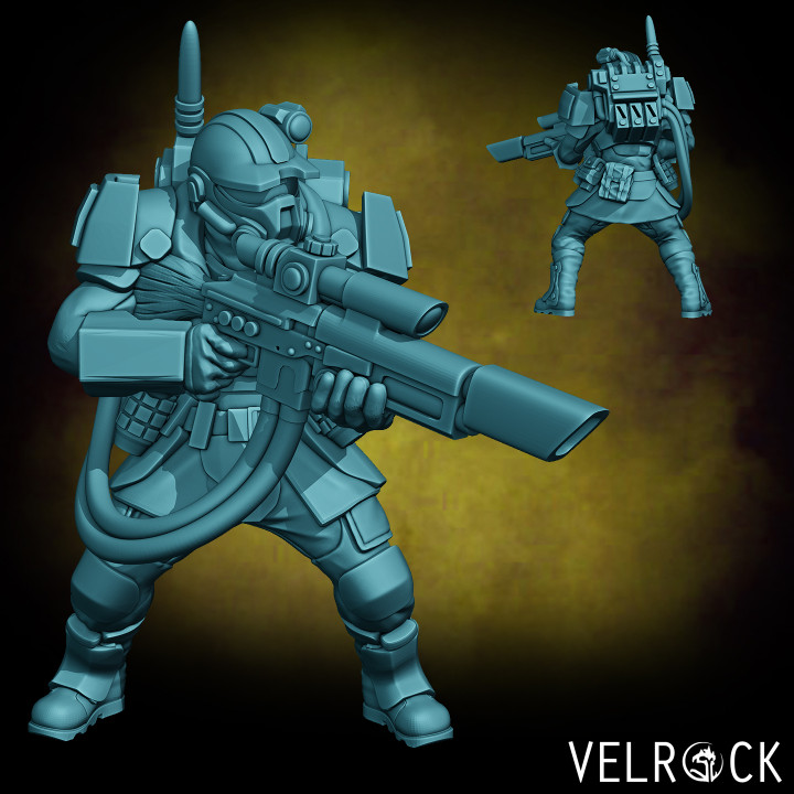Tempest Guardsmen Elite Unit (PRESUPPORTED) image