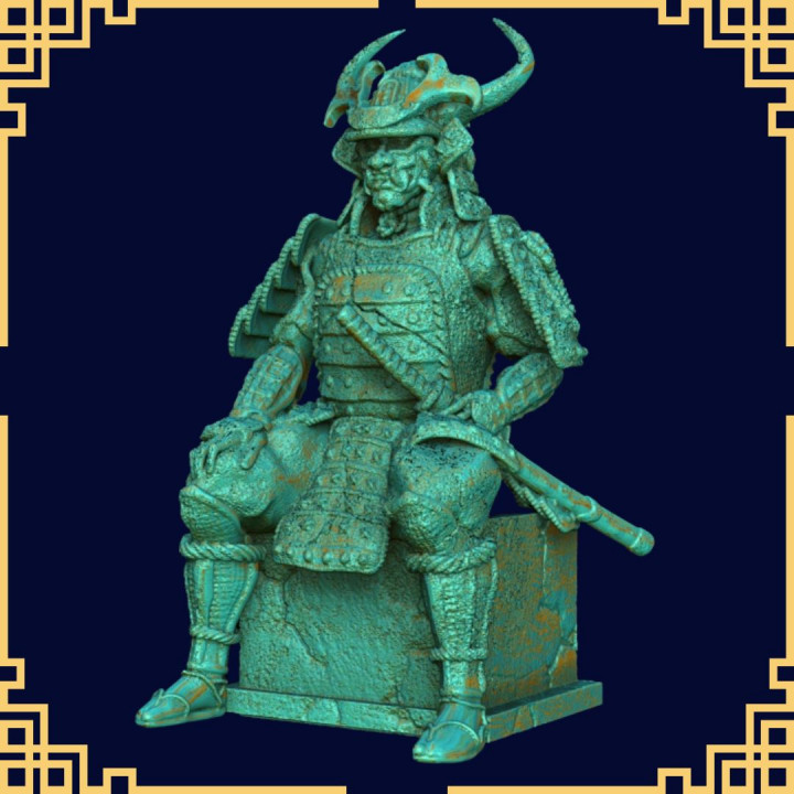 Daimyo Statue - Samurai Lord image