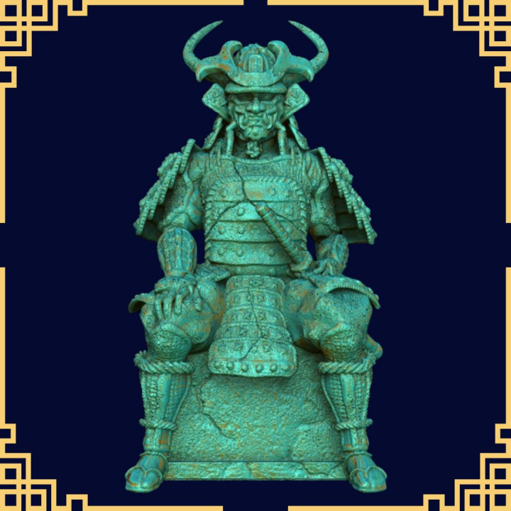 Daimyo Statue - Samurai Lord image