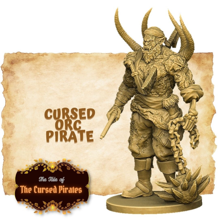 Orc Pirate Pre and Post Curse Forms