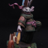 Rabbitfolk Warrior - Sunset Jade, Guanghan Swordswoman (Pre-Supported) print image