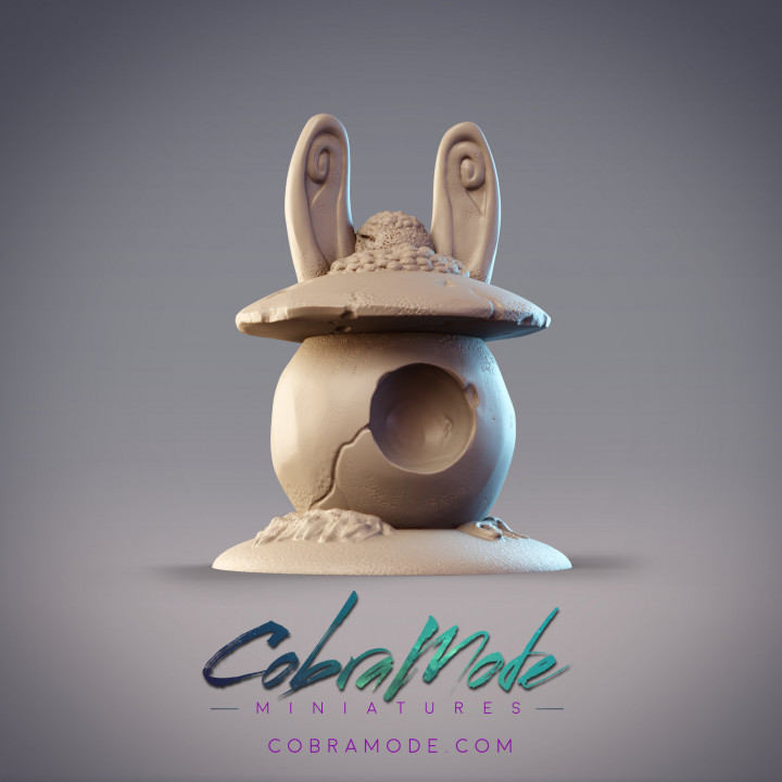 Rabbit Lamp Statue Scatter Terrain image