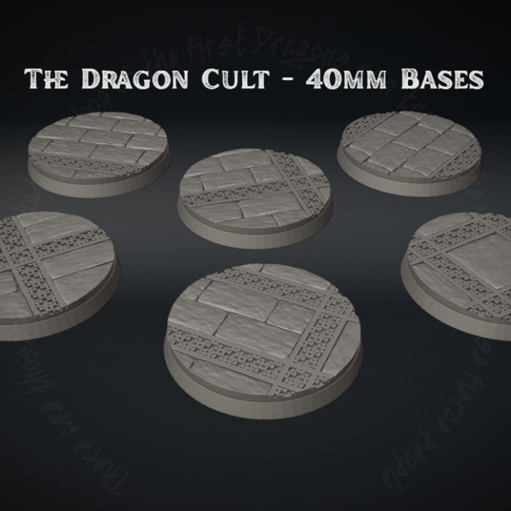 Dragon Cult - 40mm Cavalry Bases