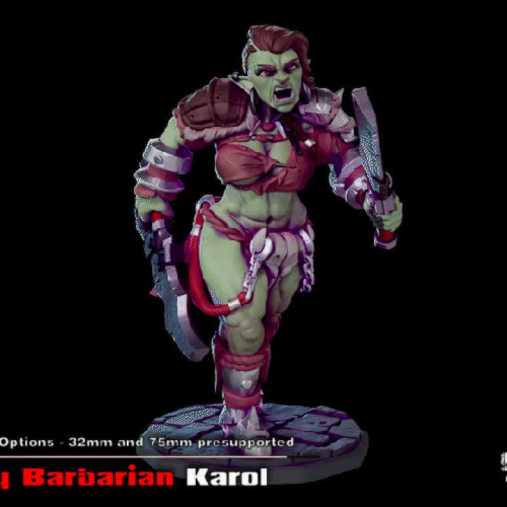 Karol, Fury Barbarian image