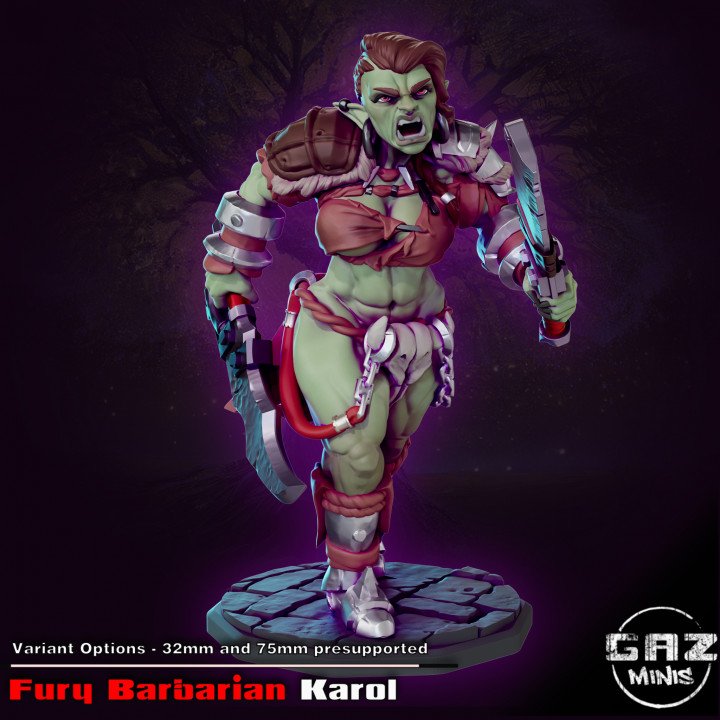 Karol, Fury Barbarian image