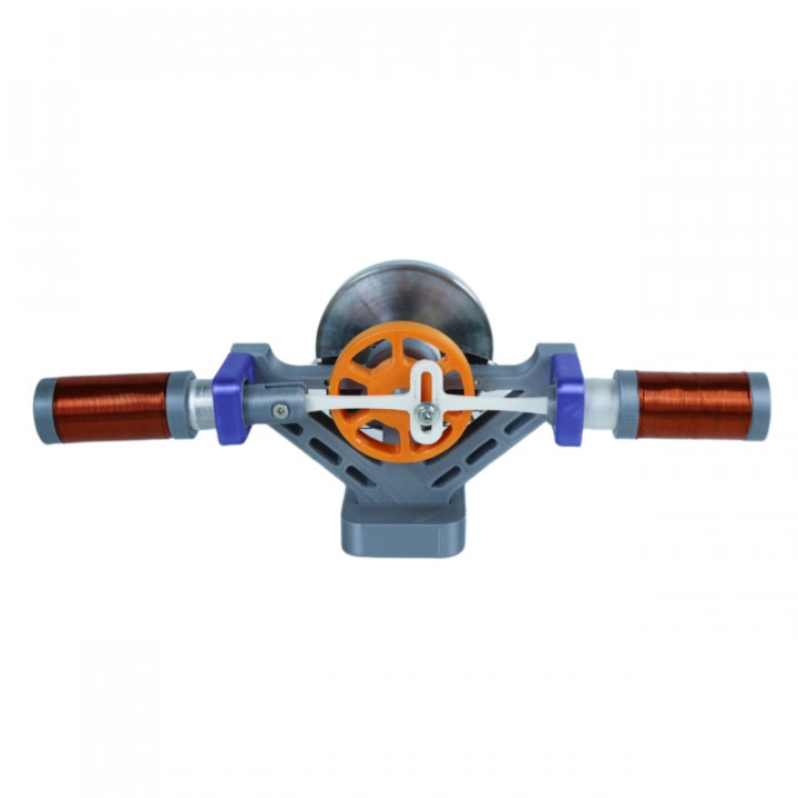 Twin Cylinder Solenoid Engine image