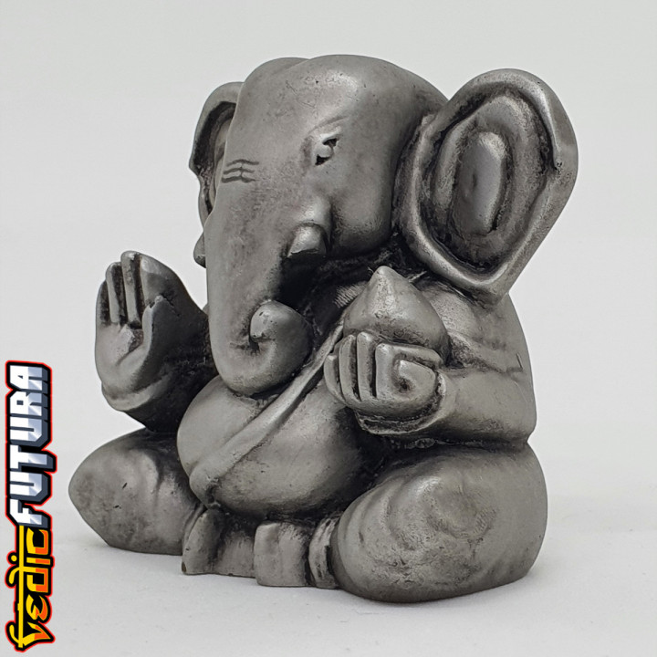 Ganesh with Laddoo image
