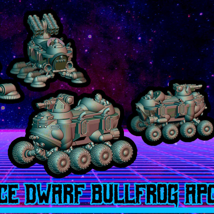 Space Dwarf Bullfrog APC