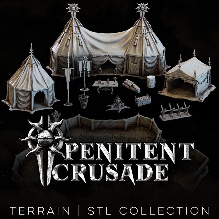 Penitent Crusade Part 3 - Terrain Set image