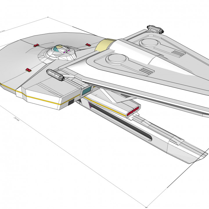 Star Trek TMP-Era Heavy Destroyer Mk II