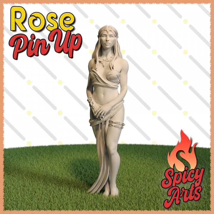 Rose - (SFW) Standing Pin-Up