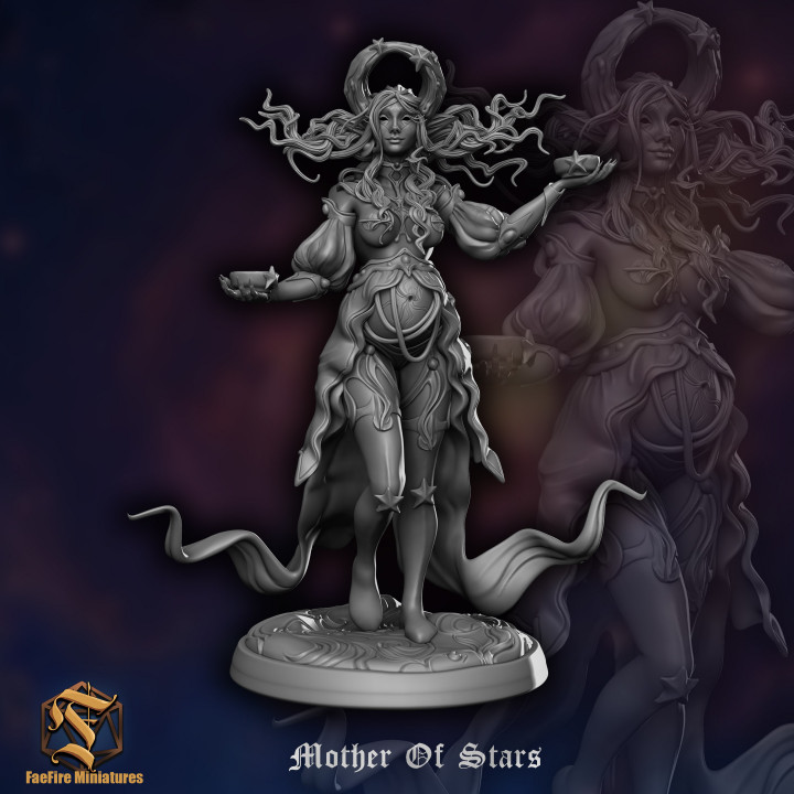 Arch Fey - Mother of Stars - 28mm base image