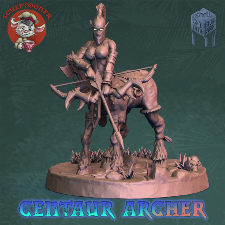 Centaur Archer - preparing bow image