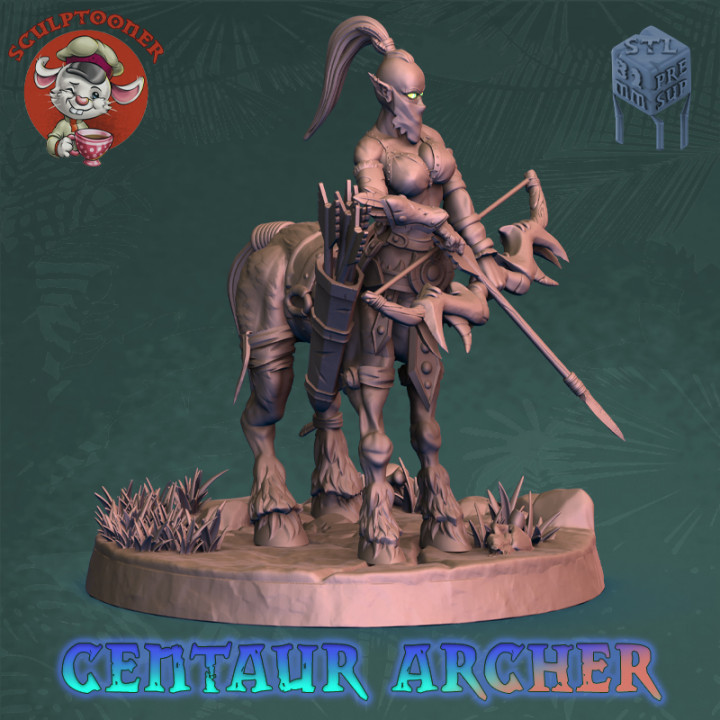 Centaur Archer - preparing bow image
