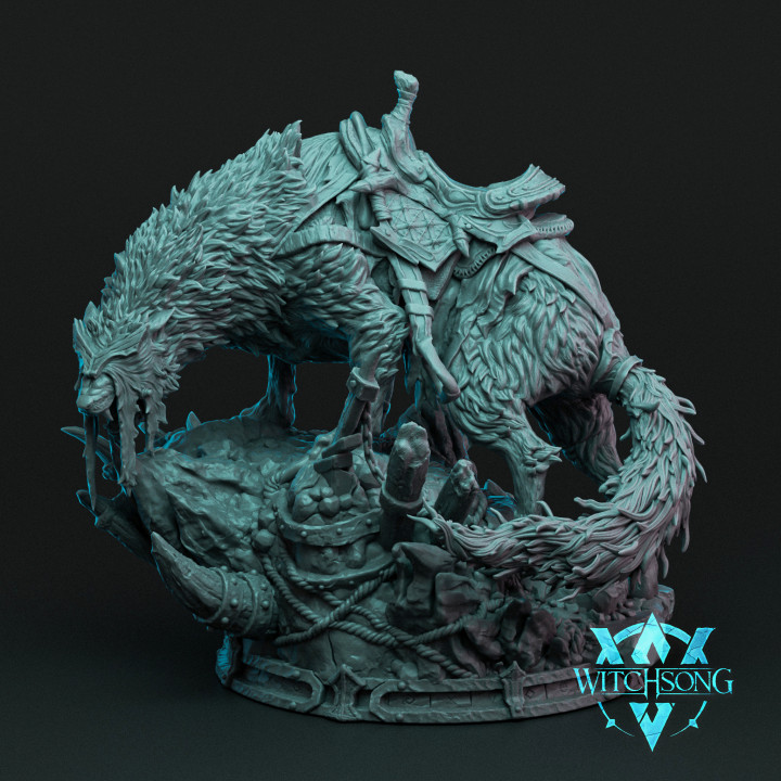 Faceless King on Dreadhound Mount