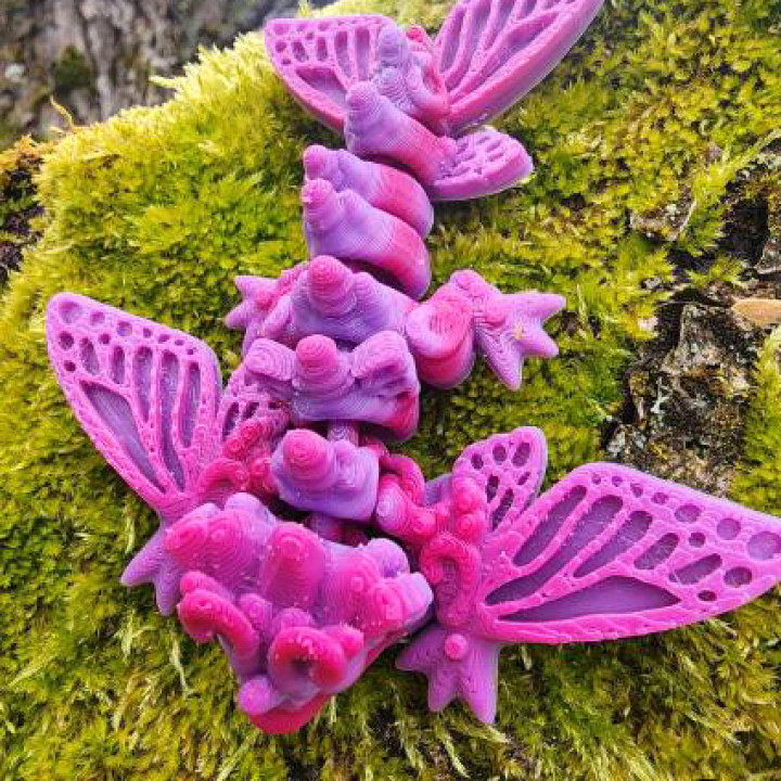 3D Printable Butterfly Wyvern by Cinderwing3D 3D Printable Butterfly Wyvern by Cinderwing3D