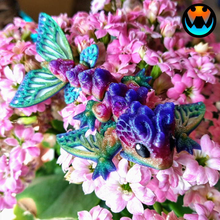 3D Printable Butterfly Wyvern by Cinderwing3D 3D Printable Butterfly Wyvern by Cinderwing3D