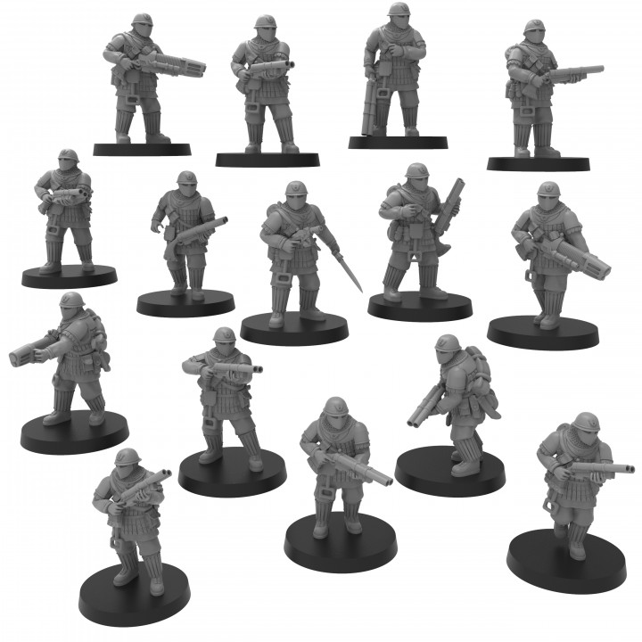 Foederatii Sappers - Presupported