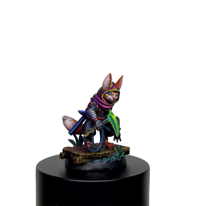[PDF Only] (Painting Guide) Hanzo, the Cat Ninja