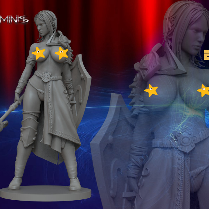 WARRIOR FOR TABLETOP RPG