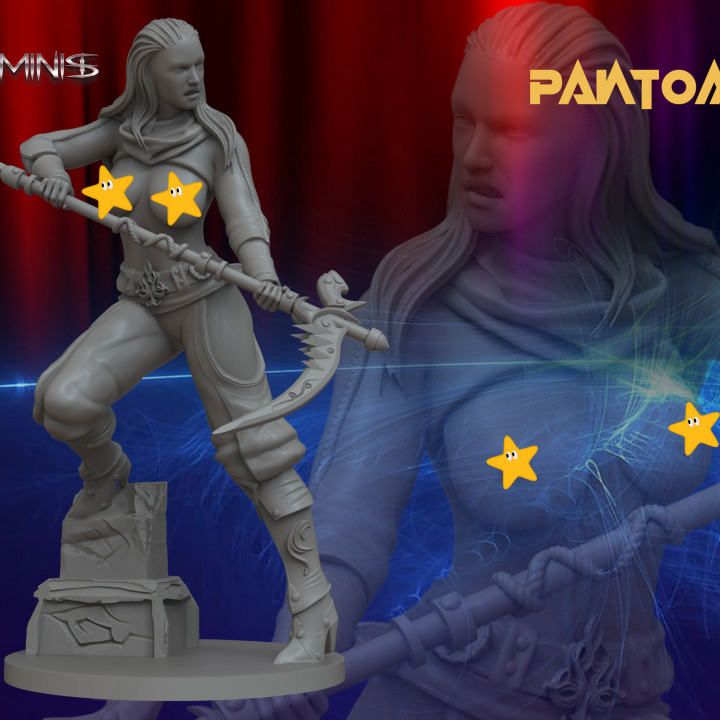 WARRIOR FOR TABLETOP RPG